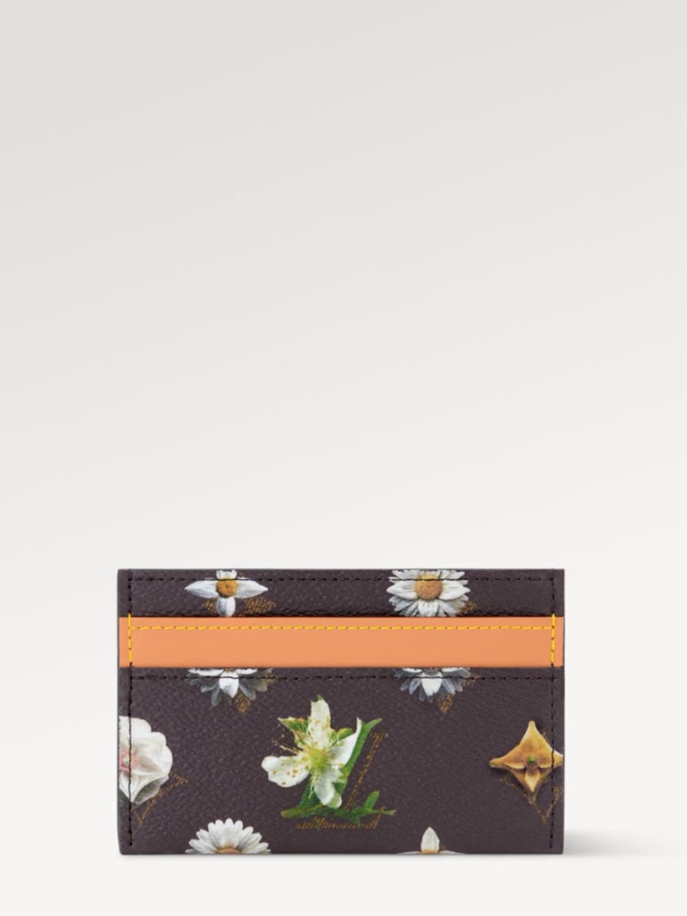 Lv double card holder heritage monogram